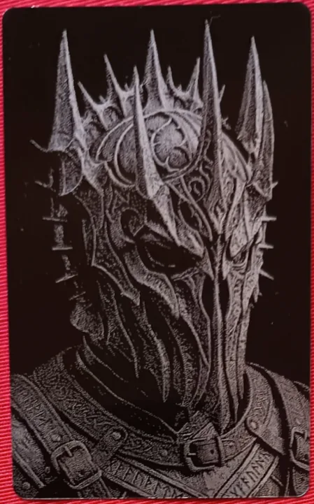 Laser engraving by Segundo Hernandez Lozano, made with DithX